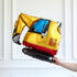 155Pcs Hammer Construction Balloons Garland Arch Kit Yellow and Blue Balloons with Crane Excavator Foil Balloon