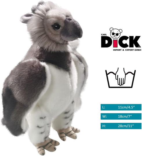 Carl Dick Bird Harpy Plush Toy, 11 inches, 28cm, Soft Stuffed Animal 3337