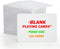 220PCS Poker Size Blank Playing Cards, Index Flash Cards for DIY Game Card Writing, Drawing, Painting