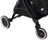 Black Outdoor Stroller Rain Cover - Durable Oxford Cloth