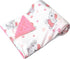 FIGEPO 30 40 Inch 1) New Born Baby Girl Double Layer Fuzzy Toddler Throw Blankets Soft Plush Minky Daycare Blanket