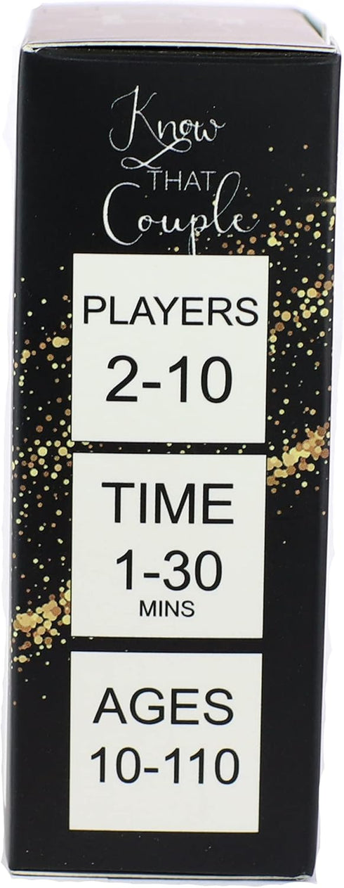 Know That Couple - Hilarious Bridal Shower Games | Fun Questions for Engagement, Wedding, and Rehearsal Dinner Games
