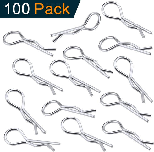 100PCS Universal RC Body Clips Pins for 1/8 1/10 1/12 Scale Redcat HPI Himoto HSP Exceed RC Car Crawler Truck Buggy