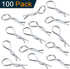 100PCS Universal RC Body Clips Pins for 1/8 1/10 1/12 Scale Redcat HPI Himoto HSP Exceed RC Car Crawler Truck Buggy