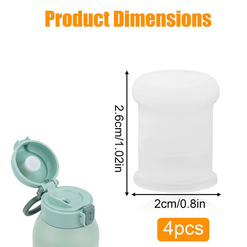 Fukaisu 4pcs Momcozy, 17oz/500ml Baby Bottle Warmer Stoppers Compatible with BPA-Free Silicone Portable Baby Bottle