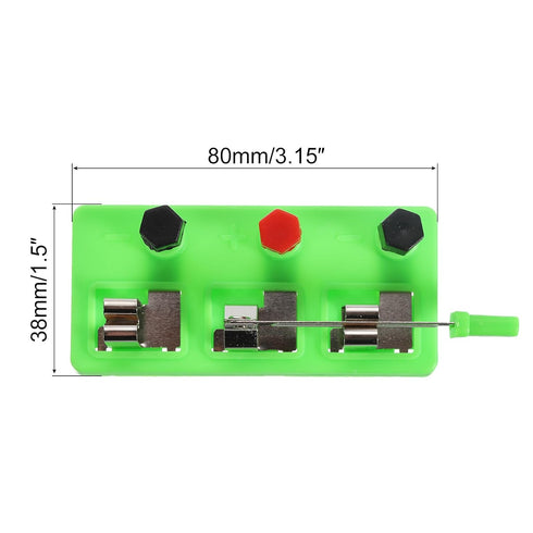 PATIKIL Knife Switches, 20 Pcs Single Pole Double Throw Switch, DIY Electronic Kits for Physics Laboratory