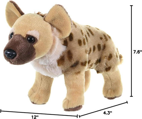 12", (12240) Wild Republic Hyena Stuffed Animal, Plush Toy, Gifts for Kids, Cuddlekins Multicolor