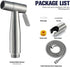 PDOLIGBDN HandheldSprayer for Toilet Brass Baby Cloth Diaper Sprayer Portable Hand Held ToiletSprayer Head withHose