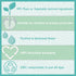 Kinder by Nature Plant Based Baby Wipes - 100% Biodegradable & Compostable, 672 Count (12 Packs of 56)