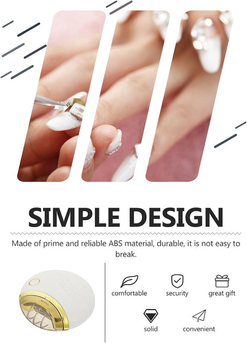 Trimmer Beaupretty Electric Nail Clippers and for Babies White Electric Manicure Tool with Nail File Function Gentle