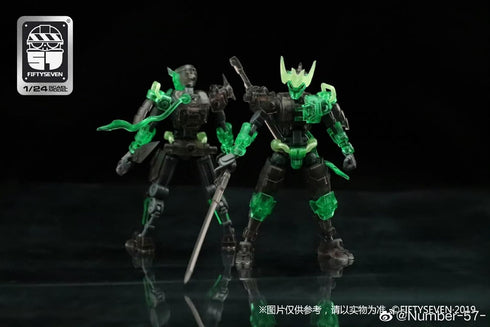 No.57 1/24 15+ MORISE Hobby FIFTYSEVEN Action Figures - Armored Puppet Miao - Model Kit,Highly Posable Collectible