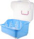 Kisangel Portable Bottle Drying Box with Capacity Practical Tableware Storage Organizer Durable