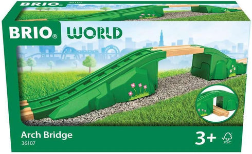 36107 Set 3 BRIO World - Arch Bridge | Toy Train Accessory for Kids Aged Years Up