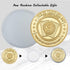 SW Poker Card-Guard Coin Collectibles - Golden Coin Chip Protector with Plastic Case, Great Gift for Collectors