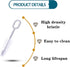 Mezfrguo 10 PCS Nipple Brushes Pacifier Cleaning Tools Small Bottle Brush Nipple Cleaner Nipple Bottle Brushes
