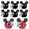 fozi cozi 8 Pack Mickey Themed Mouse Party Favors for Kids 4-8 - Black Mouse Birthday Party Supplies, Candy Box Bags,