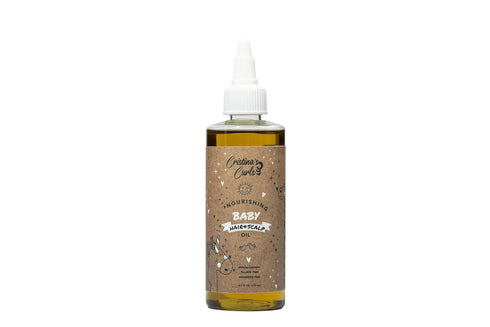 Cristina's Curls Nourishing Baby Hair & Scalp Oil Lightweight Massage Oil To