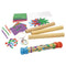 Colorations - RAINKIT DIY Rainstick Kit for Kids, Set of 12, EVA