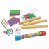 Colorations - RAINKIT DIY Rainstick Kit for Kids, Set of 12, EVA
