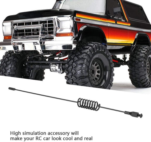 RC Car Antenna - Remote Control Crawler Simulation Antenna for Traxxas -4 Vehicle Decoration Parts (195mm/7.68inch)