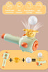 3 4 5 6 7 Breathing Exerciser for Kids, Sensory Toys with Whistle, Floating Blow Pipe Balls, Balloon Launcher, Autism