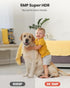 flicom 3K Camera,5G 2.4G 2-Way Indoor Security and WiFi/Dog/Baby Camera with Phone app,Human Pet Motion AI,Night
