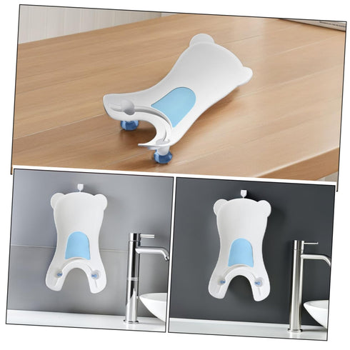 SHOWERORO Butt Cleaning Tool Newborn Bathing Basin Portable Wash Ergonomic Bath Seat for Toddlers Wash Basin Safety
