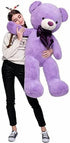 Giant Teddy Bear Plush Stuffed Animals 47 Inch | Purple for Girlfriend or Kids