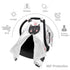 Hcpwzrf Adorable Cat Baby Car Seat Cover & Nursing Cover - Breathable Stretch Multi-Use Cover for Breastfeeding