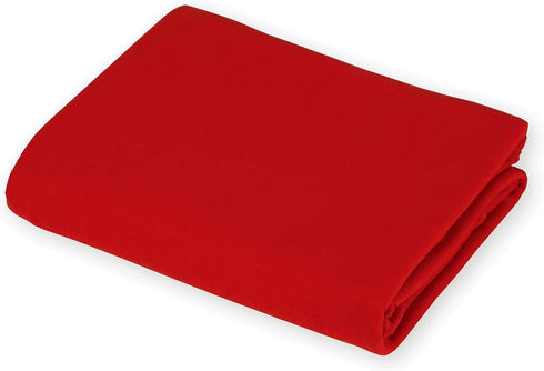 TL Care Supreme 100% Natural Cotton Fitted Crib Sheet, 52" x 28", Red