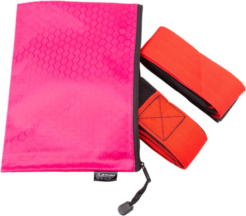 Legged Race Band for 4 People, Team Building Outdoor Party Game for Kids and Adults, Relay Race Activity with Pouch