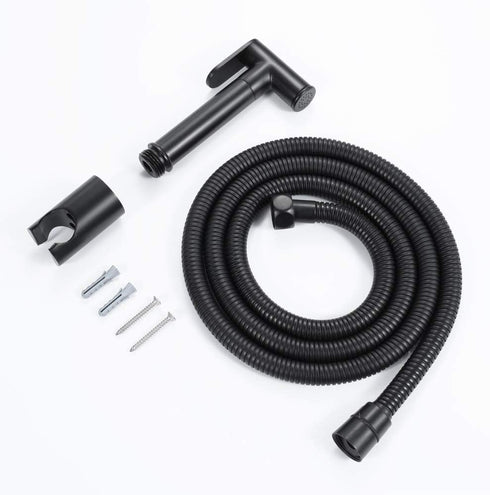 XKHLQLPEF Set Bidet Sprayer with Single Cold Water Brass Portable Cloth Diaper Washer Shower Sprayer Wall Mounted