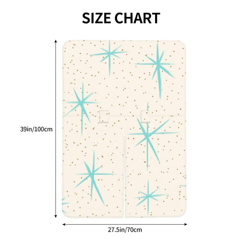 Hcpwzrf Space Age Turquoise s Baby Car Seat Cover & Nursing Cover - Breathable Stretch Multi-Use Cover