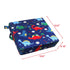 Dining Chair Heightening Cushion, Portable Adjustable Highchair Booster for Baby Toddler Kids, Dark Blue