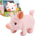 Liberty Imports My Pet Pig, Electronic Plush Piggy Toy Piglet that Walks,