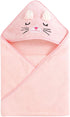 Generic 31 31in Hooded Baby Towel, Baby Bath Towel Hooded Bath Blanket, Baby Cotton Animal Face Hooded Towel, Absorbent