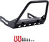 Metal RC Crawler Front Bumper with Winch Mount Shackles for Axial SCX10 & SCX10 II, Redcat Gen7 Gen 8 Upgrades (Type A)