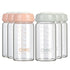 COMI Wide Neck Glass Breastmilk Collection n Storage Bottle, 6 Packs, 8oz