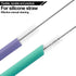KEUYE 40/30/20 oz 10mm (5Pcs) Stanley Straw Cleaner Brush, Reusable Extra Long for Stanley Mug, Wide Drinking Straws