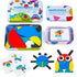 LiKee Open Ended Wooden Shape Puzzles (36 Blocks & 60 Cards) for Toddlers 3+ Years, Montessori Development Toys