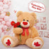 MorisMos Giant Teddy Bear Stuffed Animal, Love Heart Big Plush Toy, Large 36-inch Bear for Girlfriend Valentine's Day