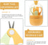 Trimmer 4pcs Set Abaodam Nail Clippers and Kit for Newborns Safety Scissors with Nail File Yellow Grooming for Care