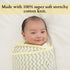 Cozy 100% Pack 2 1 Soft Muslin Blankets & Swaddle Wrap Bundle Newborn Baby Sleep Essentials Cotton for Nursery