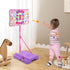 Meland Kids Basketball Hoop, Adjustable Height 3.4ft-6.2ft, Indoor Outdoor Toys for Boys 3-8