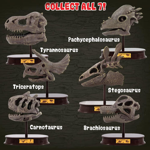 ArtCreativity Dinosaur Excavation Kit for Kids, Velociraptor Skull Excavating Set, Educational Dinosaur Gift