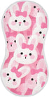 tplaotee Cartoon Cute Rabbit Pink Cotton Baby Burp Cloth Good Absorbent? Baby wash