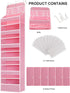 Closet (6 Over Door Hanging Organizer, No Tilt Baby Organizer for Diaper Kids Toys, Hanging Organizer Storage