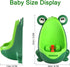 Cute Frog Potty Training Urinal for Boys - Green