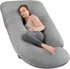 Elover Cooling Pregnancy Pillows for Sleeping,U Shaped Full Body Pillow with Removable Cover,Pregnant