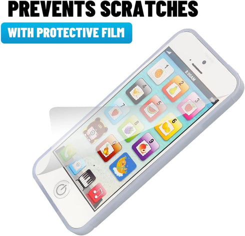 Yphone Pretend Smart Mobile Toy Phone for Toddler Baby & Kids, Musical English Learning Electronic Cell Phone Gift